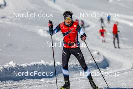 17.10.2021, Ramsau, Austria (AUT): Swiss Ski-orienteering team competes - Cross-Country training, Ramsau (AUT). www.nordicfocus.com. © Volk/NordicFocus. Every downloaded picture is fee-liable.