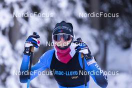 08.11.2021, Davos, Switzerland (SUI): Delphine Claudel (FRA) - Cross-Country training, Snowfarming Track, Davos (SUI). www.nordicfocus.com. © Manzoni/NordicFocus. Every downloaded picture is fee-liable.
