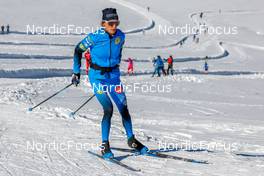 17.10.2021, Ramsau, Austria (AUT): Delphine Claudel (FRA) - Cross-Country training, Ramsau (AUT). www.nordicfocus.com. © Volk/NordicFocus. Every downloaded picture is fee-liable.