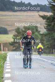 16.09.2021, Font-Romeu, France (FRA): Jean Marc Gaillard (FRA) - Cross-Country training, Font-Romeu (FRA). www.nordicfocus.com. © Leo Authamayou/NordicFocus. Every downloaded picture is fee-liable.