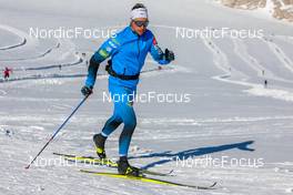 17.10.2021, Ramsau, Austria (AUT): Arnaud Chautemps (FRA) - Cross-Country training, Ramsau (AUT). www.nordicfocus.com. © Volk/NordicFocus. Every downloaded picture is fee-liable.