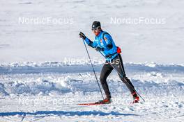 17.10.2021, Ramsau, Austria (AUT): Valentin Chauvin (FRA) - Cross-Country training, Ramsau (AUT). www.nordicfocus.com. © Volk/NordicFocus. Every downloaded picture is fee-liable.