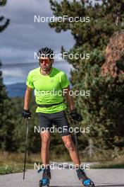 21.09.2021, Font-Romeu, France (FRA): Maurice Manificat (FRA) - Cross-Country training, Font-Romeu (FRA). www.nordicfocus.com. © Leo Authamayou/NordicFocus. Every downloaded picture is fee-liable.