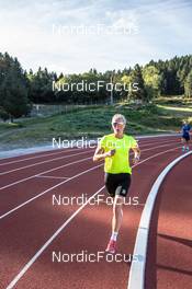 22.09.2021, Font-Romeu, France (FRA): Maja Dahlqvist (SWE) - Cross-Country training, Font-Romeu (FRA). www.nordicfocus.com. © Leo Authamayou/NordicFocus. Every downloaded picture is fee-liable.