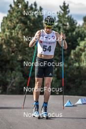 23.09.2021, Font-Romeu, France (FRA): Clement Parisse (FRA) - Cross-Country training, Font-Romeu (FRA). www.nordicfocus.com. © Leo Authamayou/NordicFocus. Every downloaded picture is fee-liable.