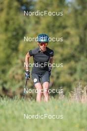 22.09.2021, Font-Romeu, France (FRA): Delphine Claudel (FRA) - Cross-Country training, Font-Romeu (FRA). www.nordicfocus.com. © Augustin Authamayou/NordicFocus. Every downloaded picture is fee-liable.