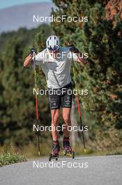22.09.2021, Font-Romeu, France (FRA): Calle Halfvarsson (SWE) - Cross-Country training, Font-Romeu (FRA). www.nordicfocus.com. © Augustin Authamayou/NordicFocus. Every downloaded picture is fee-liable.