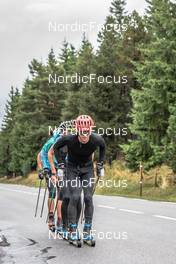 16.09.2021, Font-Romeu, France (FRA): Jean Marc Gaillard (FRA) - Cross-Country training, Font-Romeu (FRA). www.nordicfocus.com. © Leo Authamayou/NordicFocus. Every downloaded picture is fee-liable.