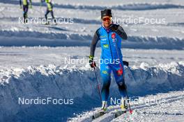 17.10.2021, Ramsau, Austria (AUT): Flora Dolci (FRA) - Cross-Country training, Ramsau (AUT). www.nordicfocus.com. © Volk/NordicFocus. Every downloaded picture is fee-liable.