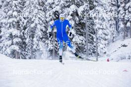 08.11.2021, Davos, Switzerland (SUI): Janez Lampic (SLO)  - Cross-Country training, Snowfarming Track, Davos (SUI). www.nordicfocus.com. © Manzoni/NordicFocus. Every downloaded picture is fee-liable.