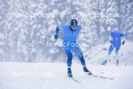 08.11.2021, Davos, Switzerland (SUI): Tom Mancini (FRA)  - Cross-Country training, Snowfarming Track, Davos (SUI). www.nordicfocus.com. © Manzoni/NordicFocus. Every downloaded picture is fee-liable.