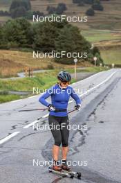 16.09.2021, Font-Romeu, France (FRA): Juliette Ducordeau (FRA) - Cross-Country training, Font-Romeu (FRA). www.nordicfocus.com. © Leo Authamayou/NordicFocus. Every downloaded picture is fee-liable.