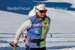 17.10.2021, Ramsau, Austria (AUT): Victoria Carl (GER) - Cross-Country training, Ramsau (AUT). www.nordicfocus.com. © Volk/NordicFocus. Every downloaded picture is fee-liable.