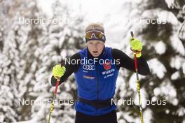 02.11.2021, Davos, Switzerland (SUI): Marius Bauer (GER) - Cross-Country training, Snowfarming track, Davos (SUI). www.nordicfocus.com. © Manzoni/NordicFocus. Every downloaded picture is fee-liable.
