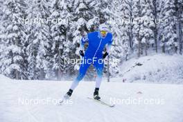 08.11.2021, Davos, Switzerland (SUI): Janez Lampic (SLO)  - Cross-Country training, Snowfarming Track, Davos (SUI). www.nordicfocus.com. © Manzoni/NordicFocus. Every downloaded picture is fee-liable.