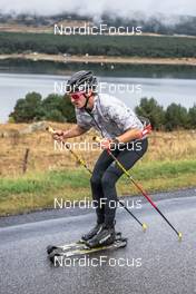 16.09.2021, Font-Romeu, France (FRA): Hugo Lapalus (FRA) - Cross-Country training, Font-Romeu (FRA). www.nordicfocus.com. © Leo Authamayou/NordicFocus. Every downloaded picture is fee-liable.