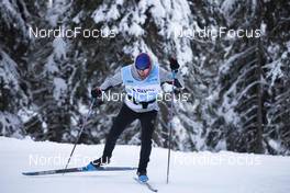 08.11.2021, Davos, Switzerland (SUI): Erwan Kaeser (SUI) - Cross-Country training, Snowfarming Track, Davos (SUI). www.nordicfocus.com. © Manzoni/NordicFocus. Every downloaded picture is fee-liable.
