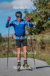 22.09.2021, Font-Romeu, France (FRA): Fredrik Andersson (SWE)  - Cross-Country training, Font-Romeu (FRA). www.nordicfocus.com. © Augustin Authamayou/NordicFocus. Every downloaded picture is fee-liable.