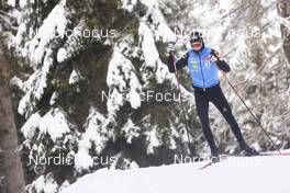 02.11.2021, Davos, Switzerland (SUI): Feature: Undefined French athlete competes - Cross-Country training, Snowfarming track, Davos (SUI). www.nordicfocus.com. © Manzoni/NordicFocus. Every downloaded picture is fee-liable.