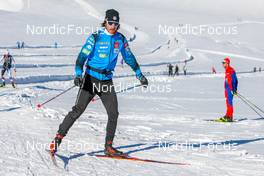 17.10.2021, Ramsau, Austria (AUT): Valentin Chauvin (FRA) - Cross-Country training, Ramsau (AUT). www.nordicfocus.com. © Volk/NordicFocus. Every downloaded picture is fee-liable.