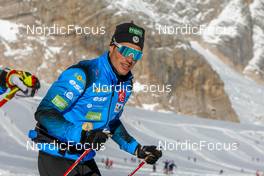 17.10.2021, Ramsau, Austria (AUT): Lucas Chanavat (FRA) - Cross-Country training, Ramsau (AUT). www.nordicfocus.com. © Volk/NordicFocus. Every downloaded picture is fee-liable.
