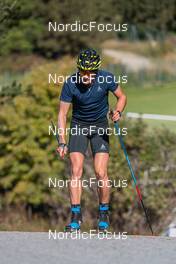 22.09.2021, Font-Romeu, France (FRA): Clement Parisse (FRA) - Cross-Country training, Font-Romeu (FRA). www.nordicfocus.com. © Augustin Authamayou/NordicFocus. Every downloaded picture is fee-liable.