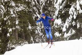 02.11.2021, Davos, Switzerland (SUI): Jason Rueesch (SUI) - Cross-Country training, Snowfarming track, Davos (SUI). www.nordicfocus.com. © Manzoni/NordicFocus. Every downloaded picture is fee-liable.