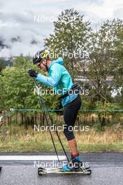 16.09.2021, Font-Romeu, France (FRA): Maurice Manificat (FRA) - Cross-Country training, Font-Romeu (FRA). www.nordicfocus.com. © Leo Authamayou/NordicFocus. Every downloaded picture is fee-liable.