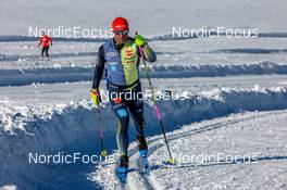 17.10.2021, Ramsau, Austria (AUT): Peter Schlickenrieder (GER) - Cross-Country training, Ramsau (AUT). www.nordicfocus.com. © Volk/NordicFocus. Every downloaded picture is fee-liable.