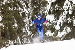 02.11.2021, Davos, Switzerland (SUI): Roman Furger (SUI) - Cross-Country training, Snowfarming track, Davos (SUI). www.nordicfocus.com. © Manzoni/NordicFocus. Every downloaded picture is fee-liable.
