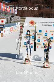 02.03.2021, Oberstdorf, Germany (GER): Frida Karlsson (SWE), Therese Johaug (NOR), (l-r) - FIS nordic world ski championships cross-country, 10km women, Oberstdorf (GER). www.nordicfocus.com. © Modica/NordicFocus. Every downloaded picture is fee-liable.