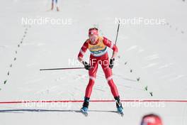 02.03.2021, Oberstdorf, Germany (GER): Tatiana Sorina (RSF) - FIS nordic world ski championships cross-country, 10km women, Oberstdorf (GER). www.nordicfocus.com. © Modica/NordicFocus. Every downloaded picture is fee-liable.