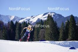 02.03.2021, Oberstdorf, Germany (GER): Sophia Laukli (USA) - FIS nordic world ski championships cross-country, 10km women, Oberstdorf (GER). www.nordicfocus.com. © Thibaut/NordicFocus. Every downloaded picture is fee-liable.