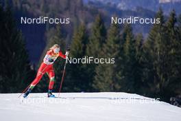 02.03.2021, Oberstdorf, Germany (GER): Sara Ponya (HUN) - FIS nordic world ski championships cross-country, 10km women, Oberstdorf (GER). www.nordicfocus.com. © Thibaut/NordicFocus. Every downloaded picture is fee-liable.