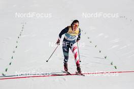 02.03.2021, Oberstdorf, Germany (GER): Rosie Brennan (USA) - FIS nordic world ski championships cross-country, 10km women, Oberstdorf (GER). www.nordicfocus.com. © Modica/NordicFocus. Every downloaded picture is fee-liable.