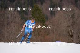 03.03.2021, Oberstdorf, Germany (GER): Clement Parisse (FRA) - FIS nordic world ski championships cross-country, 15km men, Oberstdorf (GER). www.nordicfocus.com. © Thibaut/NordicFocus. Every downloaded picture is fee-liable.