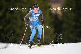 03.03.2021, Oberstdorf, Germany (GER): Strahinja Eric (BIH) - FIS nordic world ski championships cross-country, 15km men, Oberstdorf (GER). www.nordicfocus.com. © Thibaut/NordicFocus. Every downloaded picture is fee-liable.