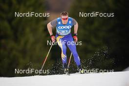 03.03.2021, Oberstdorf, Germany (GER): Petrica Hogiu (ROU) - FIS nordic world ski championships cross-country, 15km men, Oberstdorf (GER). www.nordicfocus.com. © Thibaut/NordicFocus. Every downloaded picture is fee-liable.