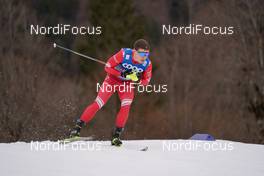 03.03.2021, Oberstdorf, Germany (GER): Andrey Melnichenko (RSF) - FIS nordic world ski championships cross-country, 15km men, Oberstdorf (GER). www.nordicfocus.com. © Thibaut/NordicFocus. Every downloaded picture is fee-liable.