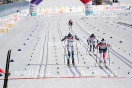 06.03.2021, Oberstdorf, Germany (GER): Frida Karlsson (SWE), Heidi Weng (NOR), (l-r)  - FIS nordic world ski championships cross-country, 30km women, Oberstdorf (GER). www.nordicfocus.com. © Modica/NordicFocus. Every downloaded picture is fee-liable.