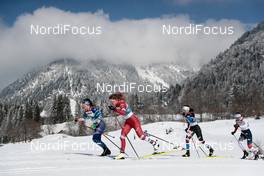 06.03.2021, Oberstdorf, Germany (GER): Krista Parmakoski (FIN), Yana Kirpichenko (RSF), Katerina Razymova (CZE), (l-r)  - FIS nordic world ski championships cross-country, 30km women, Oberstdorf (GER). www.nordicfocus.com. © Modica/NordicFocus. Every downloaded picture is fee-liable.