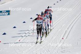 06.03.2021, Oberstdorf, Germany (GER): Teresa Stadlober (AUT), Frida Karlsson (SWE), (l-r)  - FIS nordic world ski championships cross-country, 30km women, Oberstdorf (GER). www.nordicfocus.com. © Modica/NordicFocus. Every downloaded picture is fee-liable.