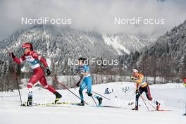 06.03.2021, Oberstdorf, Germany (GER): Mariya Istomina (RSF), Delphine Claudel (FRA), Pia Fink (GER), (l-r)  - FIS nordic world ski championships cross-country, 30km women, Oberstdorf (GER). www.nordicfocus.com. © Modica/NordicFocus. Every downloaded picture is fee-liable.