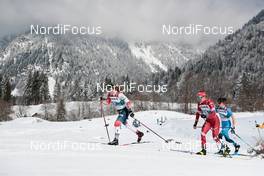06.03.2021, Oberstdorf, Germany (GER): Helene Marie Fossesholm (NOR), Mariya Istomina (RSF), Delphine Claudel (FRA), (l-r)  - FIS nordic world ski championships cross-country, 30km women, Oberstdorf (GER). www.nordicfocus.com. © Modica/NordicFocus. Every downloaded picture is fee-liable.