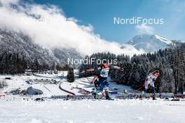 06.03.2021, Oberstdorf, Germany (GER): Johanna Matintalo (FIN), Emma Ribom (SWE), (l-r)  - FIS nordic world ski championships cross-country, 30km women, Oberstdorf (GER). www.nordicfocus.com. © Modica/NordicFocus. Every downloaded picture is fee-liable.