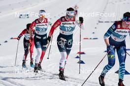 06.03.2021, Oberstdorf, Germany (GER): Anne Kjersti Kalvaa (NOR), Tiril Udnes Weng (NOR), (l-r)  - FIS nordic world ski championships cross-country, 30km women, Oberstdorf (GER). www.nordicfocus.com. © Modica/NordicFocus. Every downloaded picture is fee-liable.