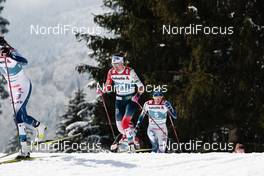 06.03.2021, Oberstdorf, Germany (GER): Heidi Weng (NOR), Frida Karlsson (SWE), (l-r)  - FIS nordic world ski championships cross-country, 30km women, Oberstdorf (GER). www.nordicfocus.com. © Modica/NordicFocus. Every downloaded picture is fee-liable.