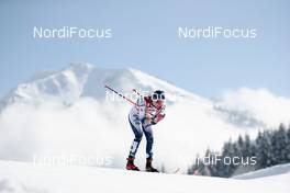 06.03.2021, Oberstdorf, Germany (GER): Emma Ribom (SWE) - FIS nordic world ski championships cross-country, 30km women, Oberstdorf (GER). www.nordicfocus.com. © Modica/NordicFocus. Every downloaded picture is fee-liable.
