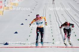06.03.2021, Oberstdorf, Germany (GER): Sofie Krehl (GER), Katherine Stewart-Jones (CAN), (l-r)  - FIS nordic world ski championships cross-country, 30km women, Oberstdorf (GER). www.nordicfocus.com. © Modica/NordicFocus. Every downloaded picture is fee-liable.