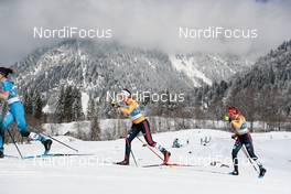 06.03.2021, Oberstdorf, Germany (GER): Pia Fink (GER), Laura Gimmler (GER), (l-r)  - FIS nordic world ski championships cross-country, 30km women, Oberstdorf (GER). www.nordicfocus.com. © Modica/NordicFocus. Every downloaded picture is fee-liable.